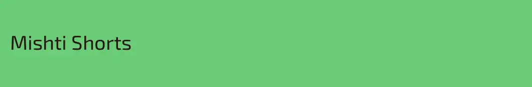 Mishti Shorts